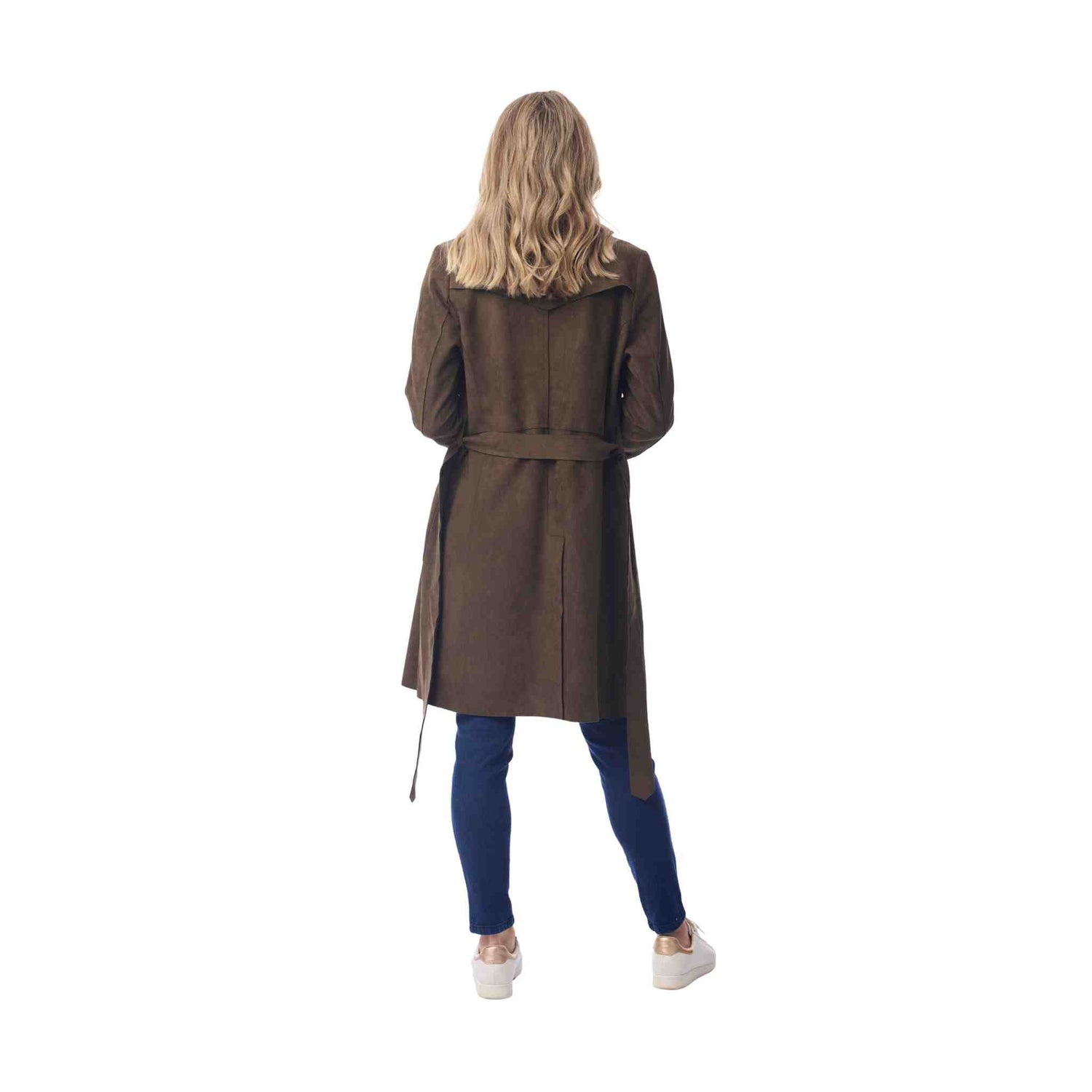 Belted Coat back