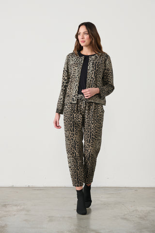 Animal Print Jacket