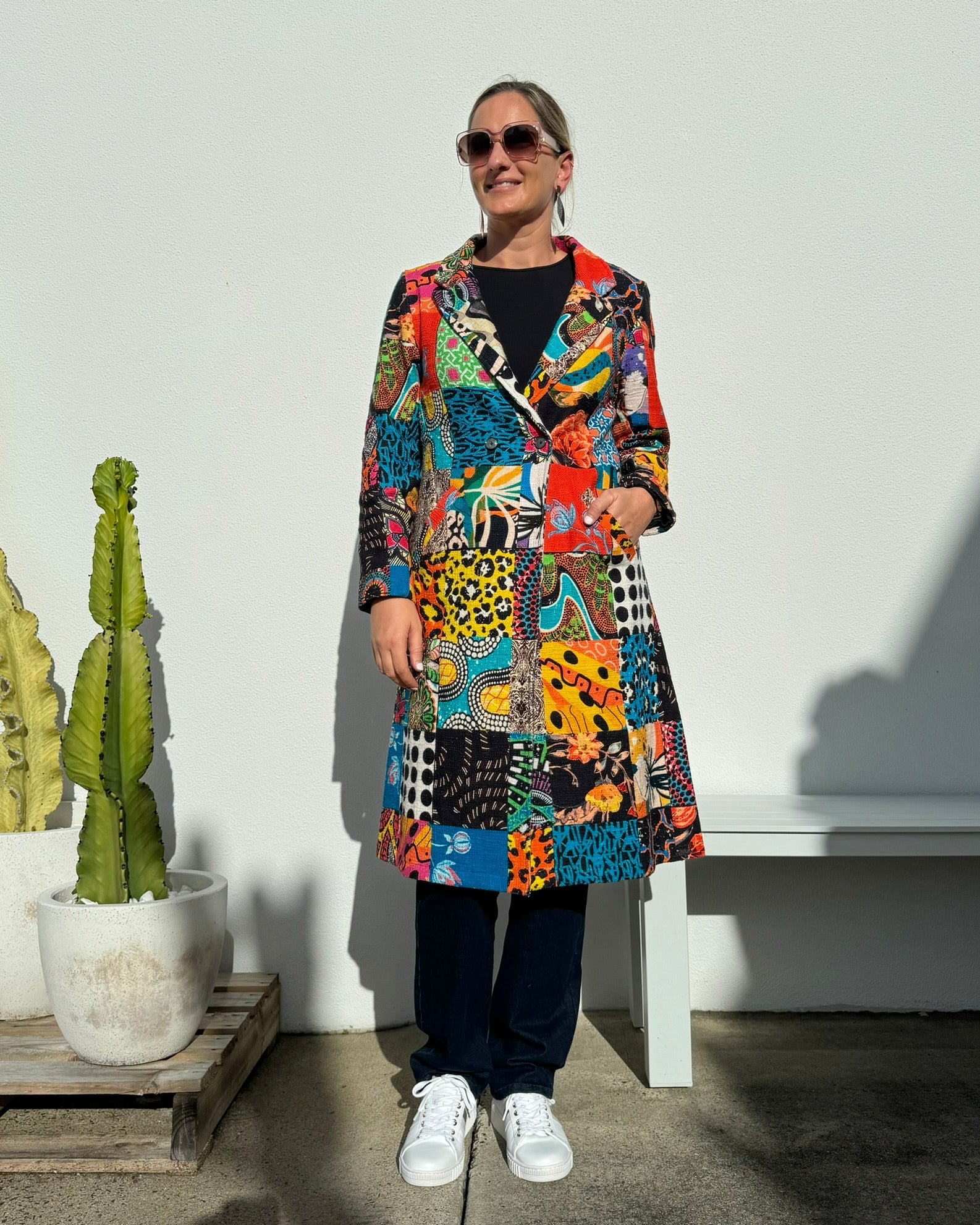 Tartan/Story Long Coat