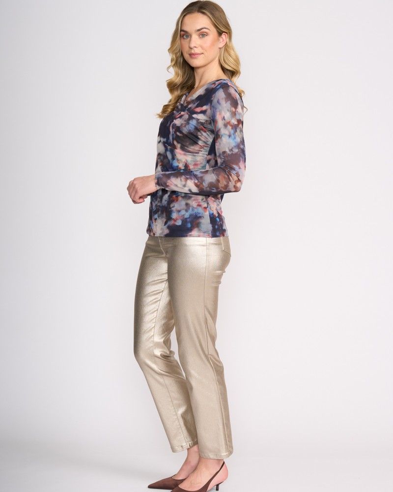 Sheer Fun Wrap Top