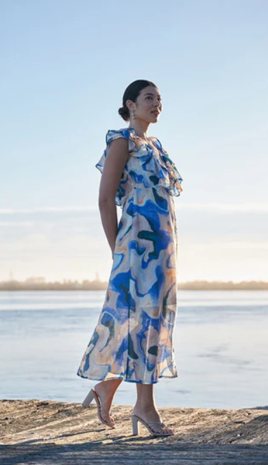 PARADISE DRESS - PRINTED