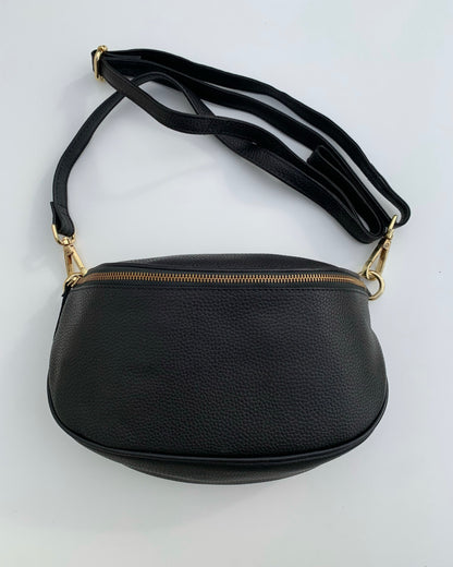 Luna Leather Bag Black