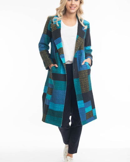 Tartan/Story Long Coat