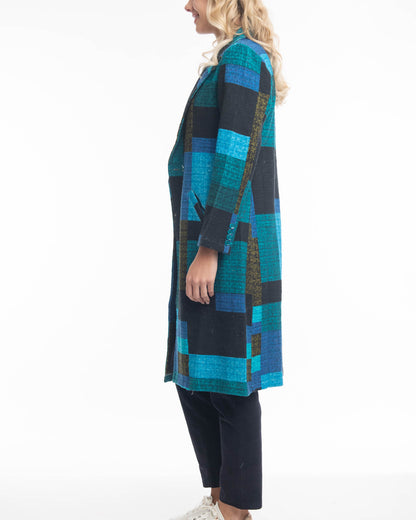 Tartan/Story Long Coat