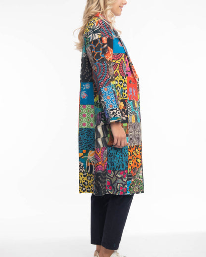 Tartan/Story Long Coat