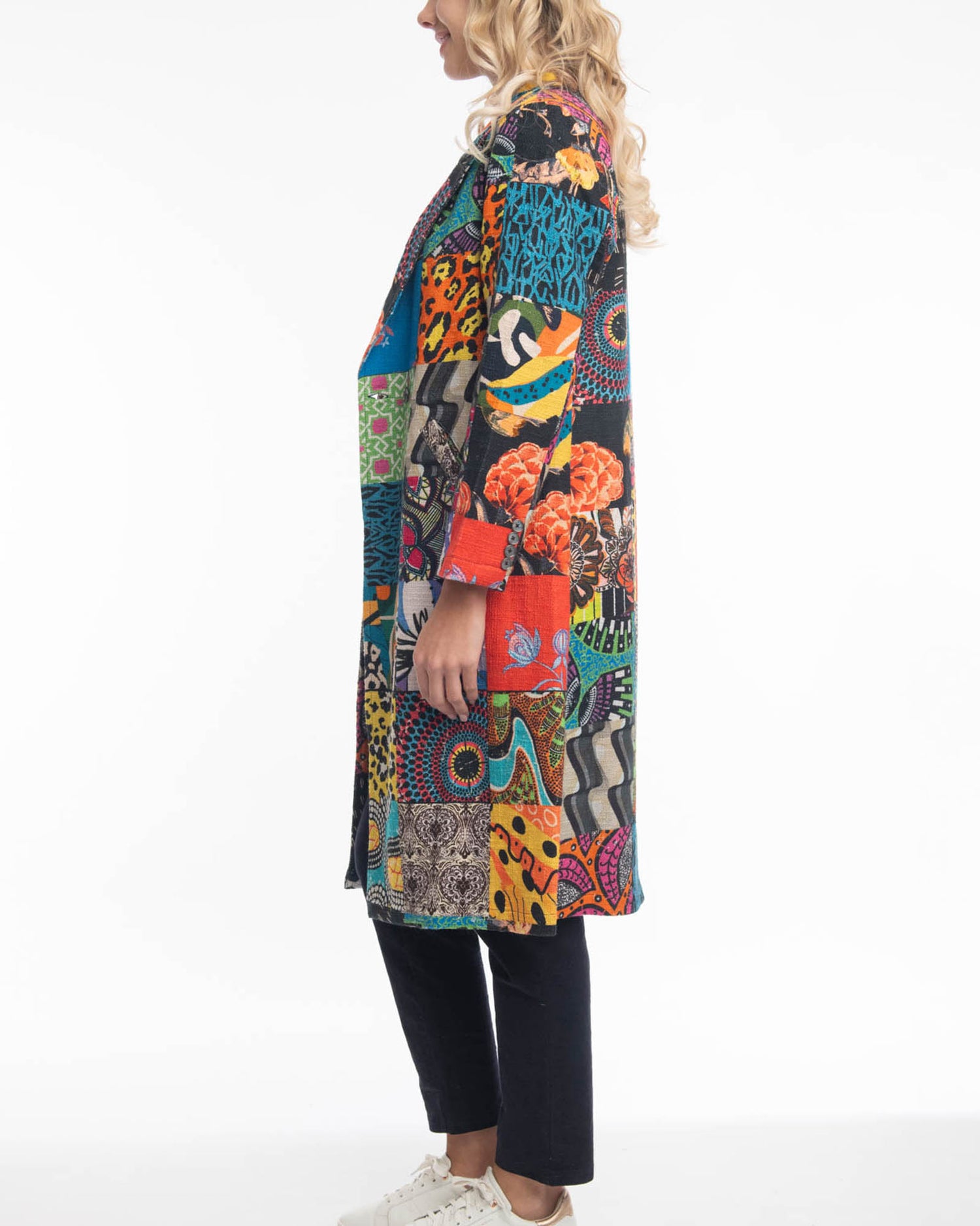 Tartan/Story Long Coat