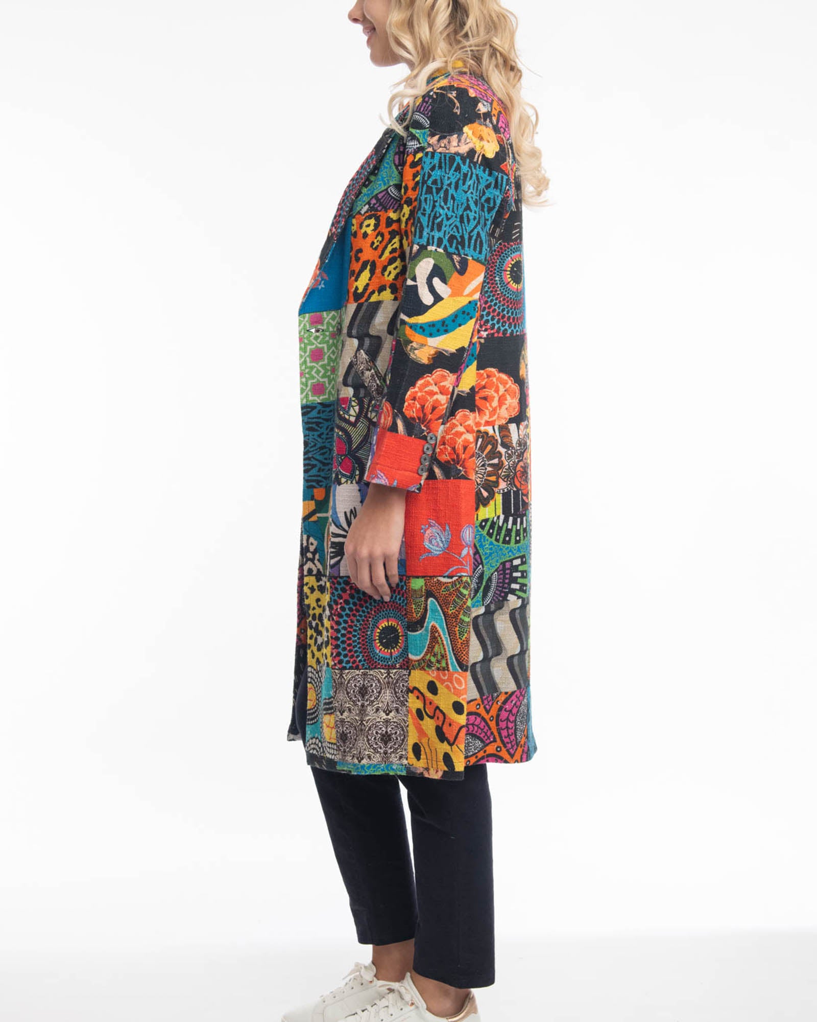 Tartan/Story Long Coat
