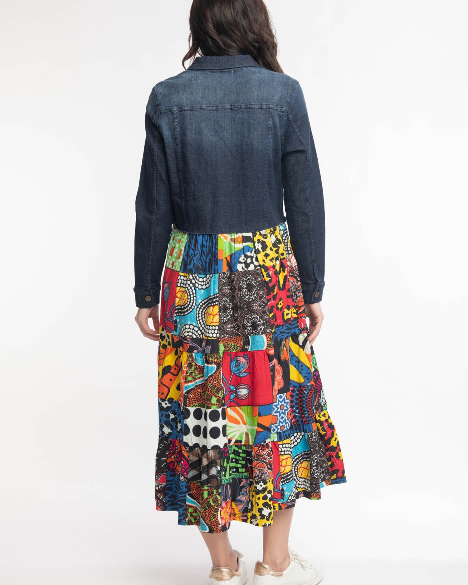 Guillaume Midi Dress With Collar