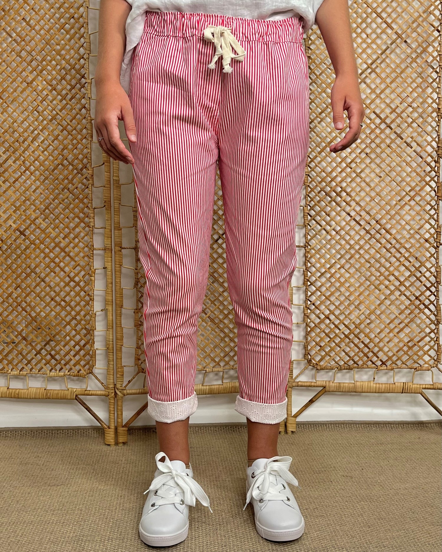 Candy Striped Joggers
