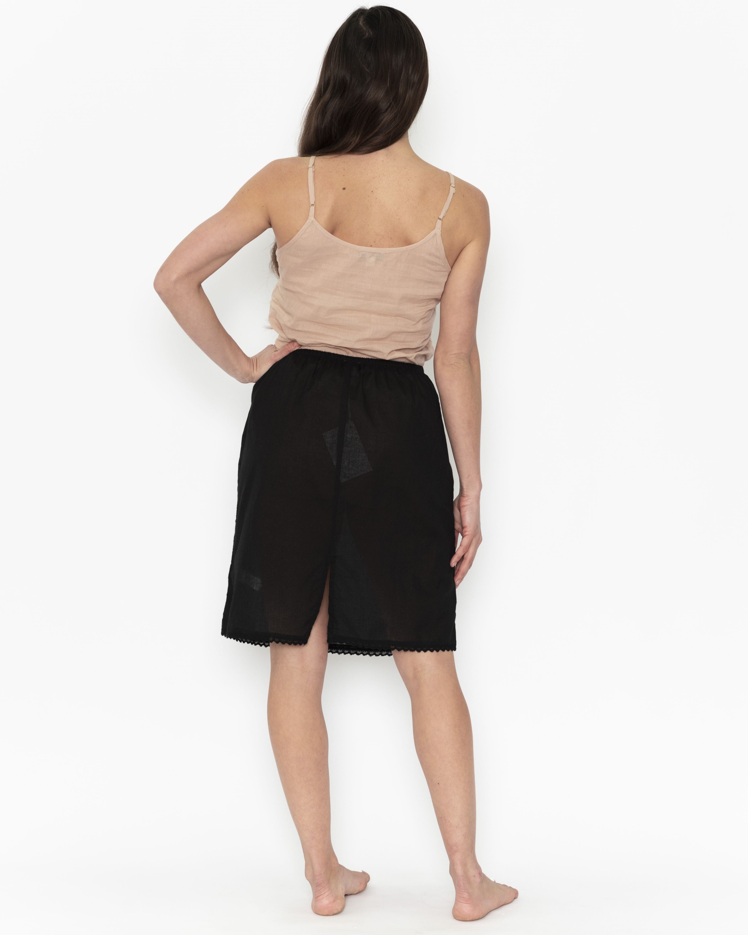 Cotton Slip Skirt