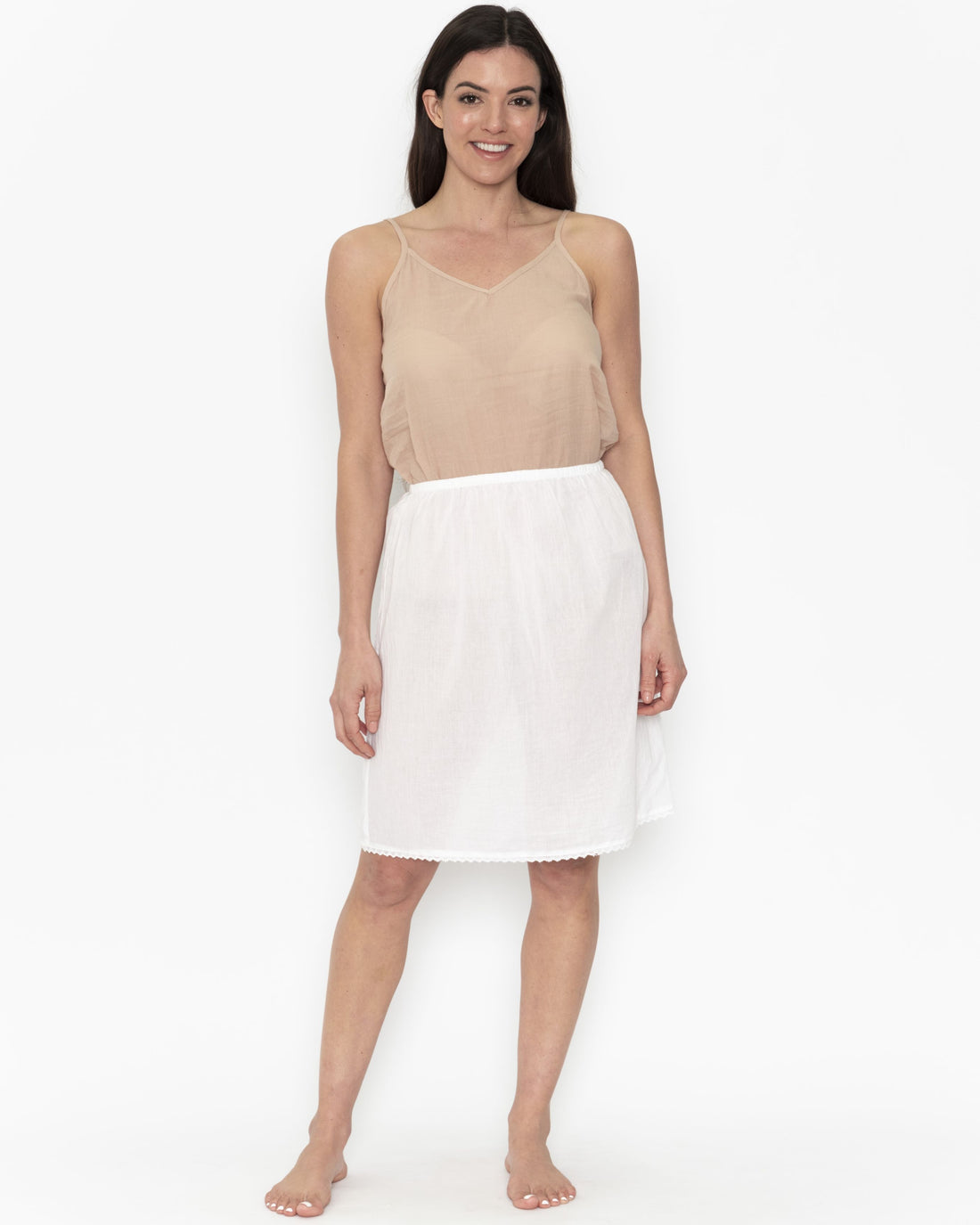 Cotton Slip Skirt