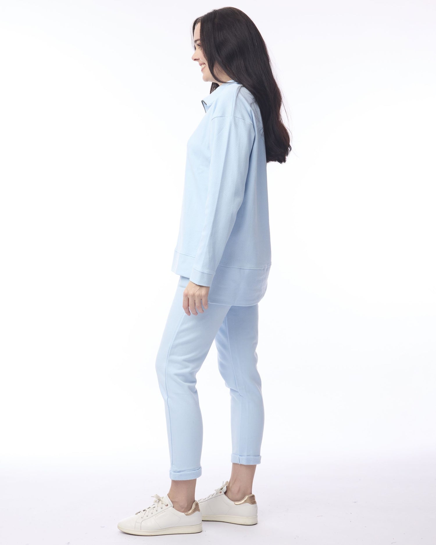 Zip Collar Pullover