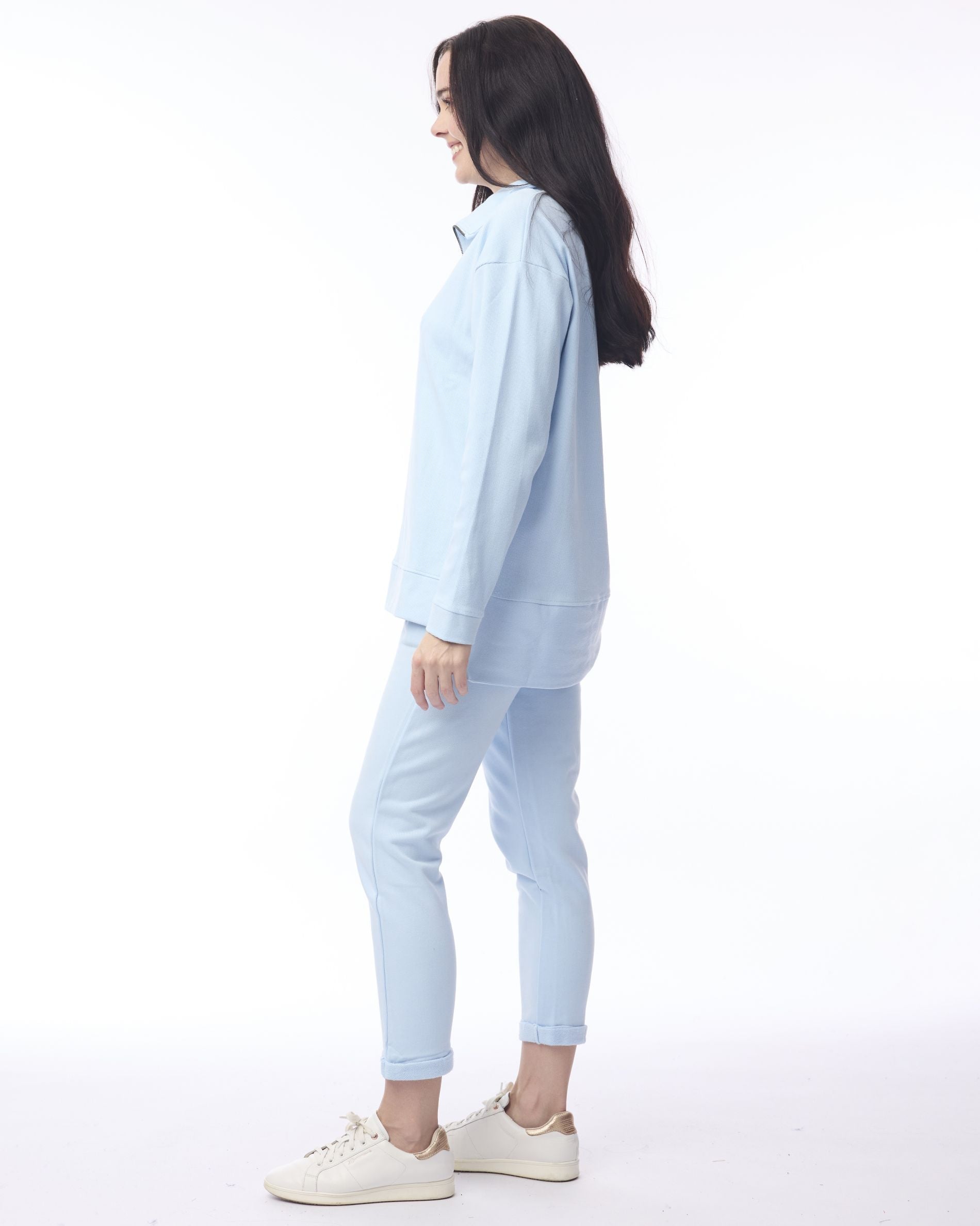 Zip Collar Pullover
