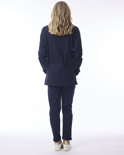 Zip Collar Pullover