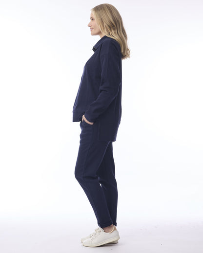 Zip Collar Pullover
