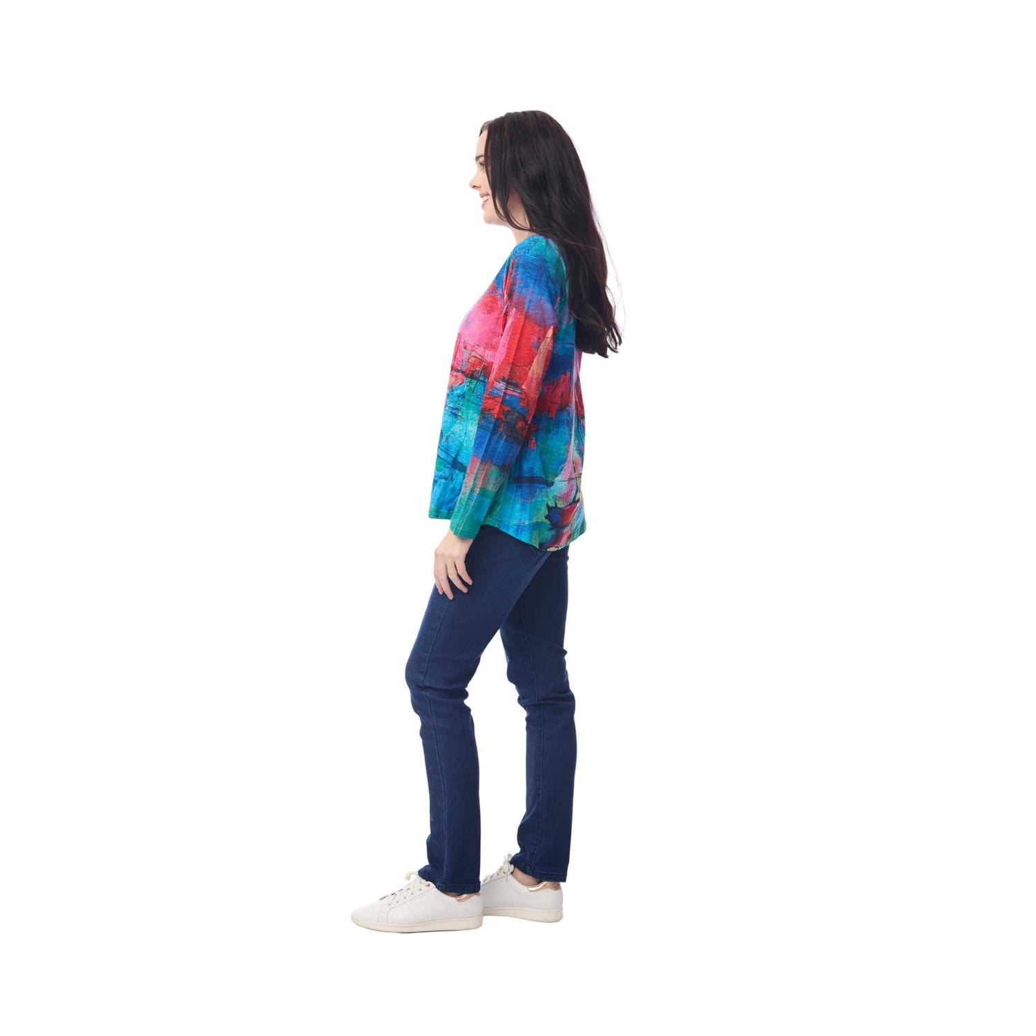 crew tee shirt side