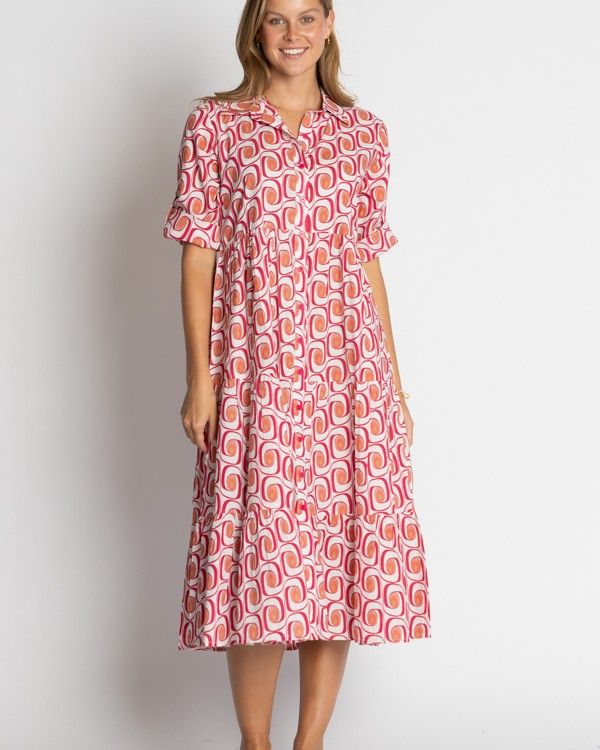 Nashville Button Midi