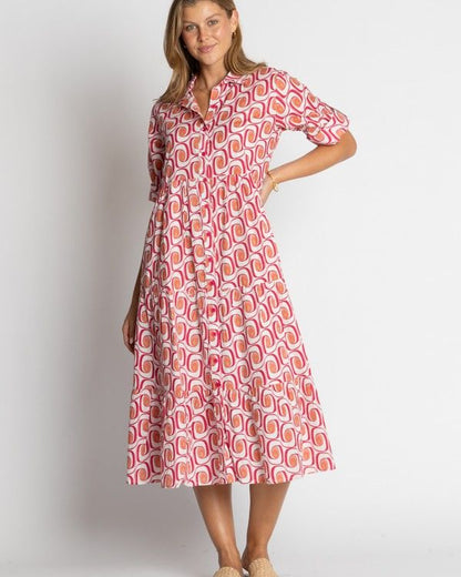 Nashville Button Midi
