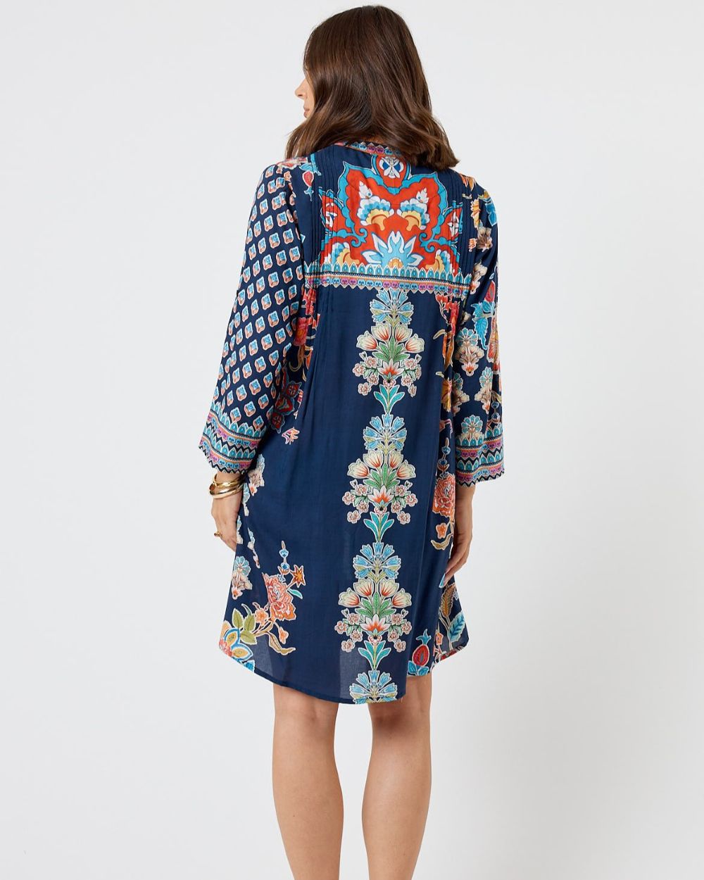 Arden Button Dress