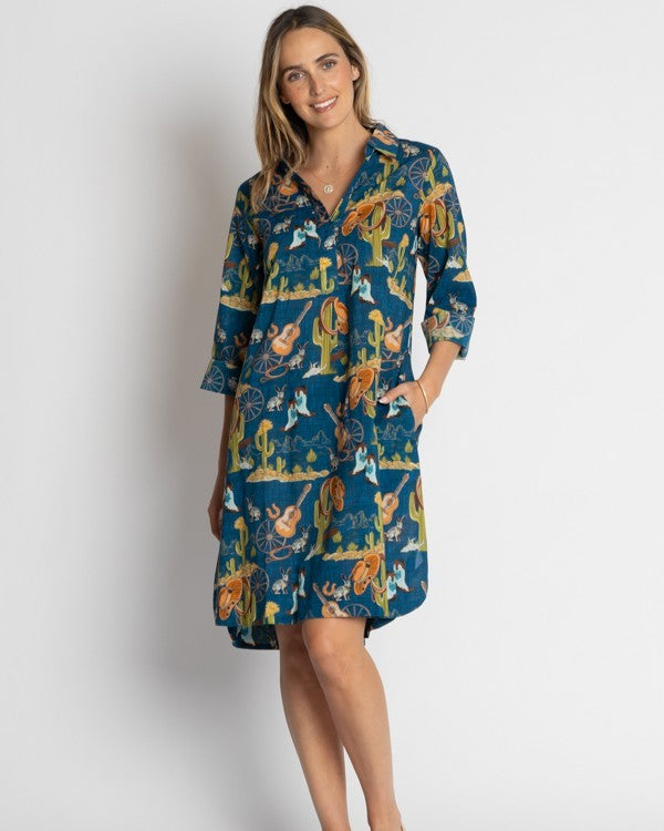 Prairie Shirt Dress