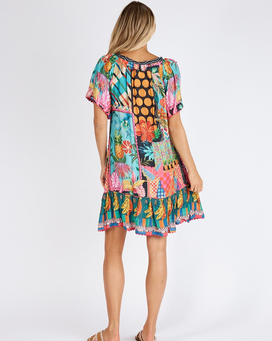 Ashford Shirred Dress Print