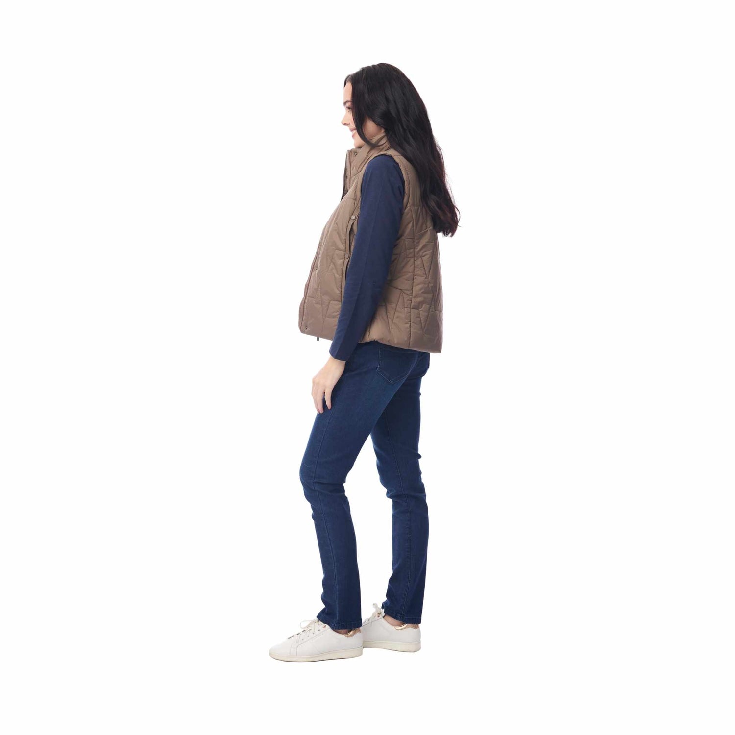 puffer vest side